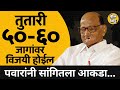 Sharad Pawar Exclusive Interview : विधानसभेला तुतारीचे ५०-६० आमदार येण्याचा पवारांना विश्वास का ?