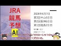 【ゆっくりjra競馬】 2024年4月7日 ■ 桜花賞2024、 京葉ステークス、 モルガナイトステークス、 中央競馬予想