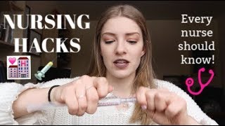 NURSING HACKS EVERY NURSE SHOULD KNOW!
