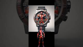 Superheros as wrist watch 💯 marvel \u0026 DC -all characters#avengers #marvel#dc #spiderman#shorts