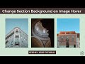 Change Section Background Color on Image Hover | Website Design ideas