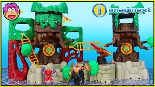 Imaginext Lost Fortress - RetroReview - Imaginext Tree Fortress Medieval Adventure Playset