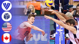 Canada vs. USA - Full Match | Group 1 | Men's Volleyball World League 2017