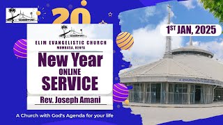 NEW YEAR SERVICE || 01/01/2025 || TOPIC:HOW SHALL THE NEW YEAR BE?. || REV. JOSEPH AMANI