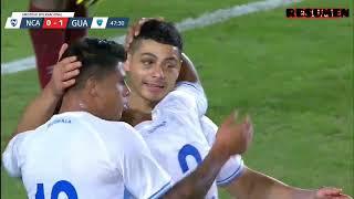 Resumen - Guatemala 3 Nicaragua 1 - amistoso internacional