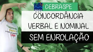 Concordancia verbal e nominal I CONCURSO IBAMA I BANCA CEBRASPE