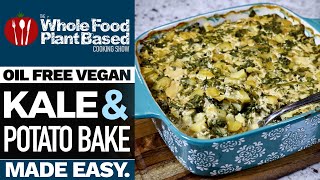 TASTY PLANT BASED KALE & POTATO BAKE 🥬 Get your greens in for 2022!