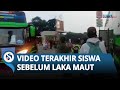 VIDEO TERAKHIR Detik-detik Siswa SMK Lingga Kencana Depok Naik Bus Sebelum Laka Maut di Cianter