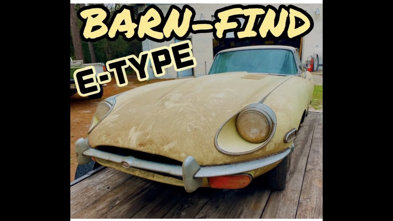 Barn Find 1970 E-Type - YouTube