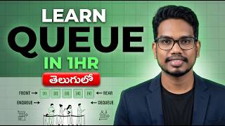 Learn Queue in Data Structures Telugu | DSA in Telugu | PythonLife