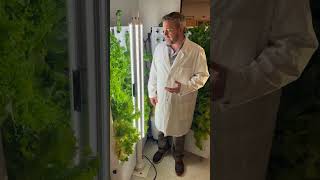 UConn professor shows mobile hydroponic farm