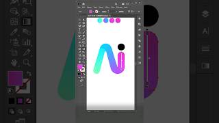 Gradient Logo Design 60 Second Illustrator Tutorial #logodesign #illustrator #graphicdesign