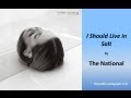 The National - I Should Live in Salt (Lyrics)