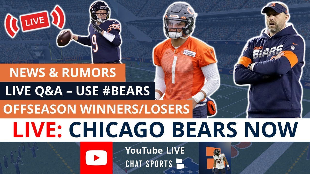 Chicago Bears Now LIVE With Harrison Graham - June 29th, 2021 - Win Big ...