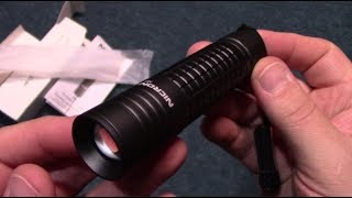 Nicron N81 Flashlight Review!