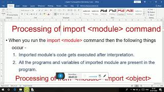 Chapter -4- Python - modules , Packages and Libraries