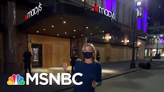 New York Police Make Arrests As Looters Hit Iconic Macy's Store | The 11th Hour | MSNBC