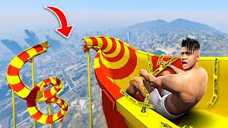 Do NOT Go Down This WATERSLIDE in GTA 5..