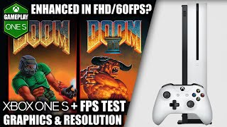 Doom 1 + 2:  Enhanced - Xbox One Gameplay + FPS Test