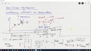 nonlinear regression parameter confidence intervals