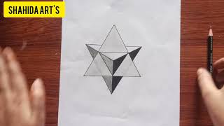 How To Draw An Impossible Triangle| Easy 3D Drawing On Paper
