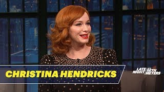 Christina Hendricks' Mom Practiced Hypnotism on Neighborhood Kids