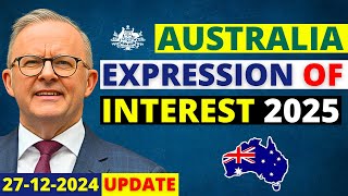 Australia PR Expression of Interest Changes in 2025 | Australia Visa Update