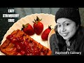 Wholewheat Strawberry Cake|Eggless Cake|NoButter NoCondensed Milk|Rajshree's Culinary|Kid's Special