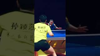 Table Tennis Super League : 孙颖莎3比1何卓佳#乒乓球 #国乒 #乒超联赛 #孙颖莎 #孙颖莎3比1何卓佳