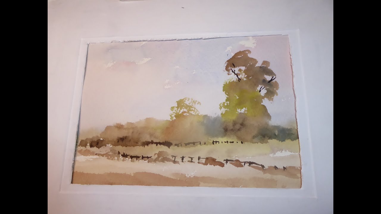 Watercoloring With Alan Owen Youtube