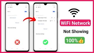 How to fix WiFi Name Not Showing Issue on Android | Not Detecting WiFi Network Name