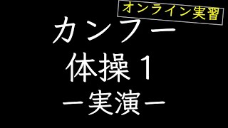 カンフー体操１【リモート太極拳】