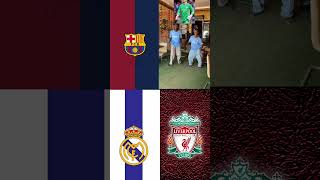 Which club song is the Best ⚽ 😄#football #madrid #arsenal #song #footballsongs #shorts  #today