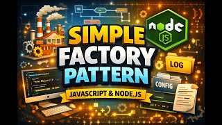 12. Simple Factory Pattern in JavaScript & Node.js | Factory Design Pattern Explained