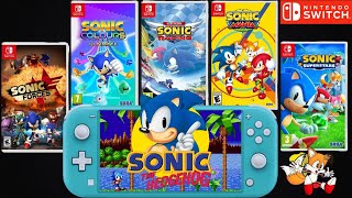 Sonic Games Top 5 for Nintendo Switch