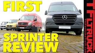 All-new 2019 Mercedes Sprinter: How Does It Drive, Haul and Perform?