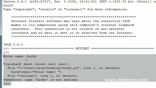 Python Programming Tutorial 8 Raw Input