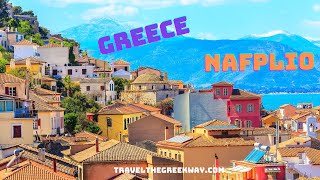 Nafplio Town in the Peloponnese Greece