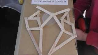 Prototype of Theo Jansen kinetic sculpture (HD)