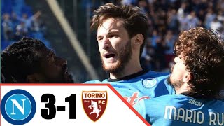 Napoli Vs Torino 3-1 All Goals & Extended Highlights Serie A 2022HD