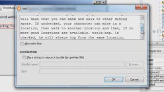 RSBot Scripting development; Creating and implementing the GUI part 1