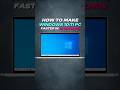 How to Make Windows 10/11 PC Faster in 15 Seconds🚀 #techtips #tech