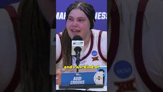 Audi Crooks reflects on her father after Iowa State's historic comeback