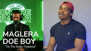 We got our own Kendrik Lamar in SA 🤣🤣|Maglera Doe Boy - On THe Rador Freestyle🔥 (Reaction)