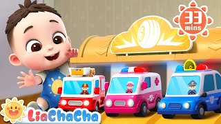 Vroom! Baby Has a Parking Lot | Baby Car Song + More LiaChaCha Nursery Rhymes & Baby Songs