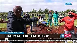 A Grave mistake: Traumatic burial mix