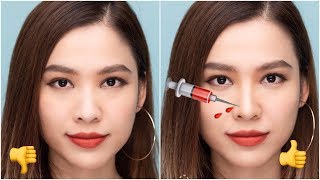 Nose Contour and Highlight Makeup Tutorial - Hack Sống Mũi Cực Đỉnh