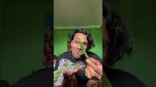 Alovera eating||funny video||ASMR SOUND||biku eating||bikram phuyal#shorts