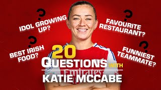 Tayto Crisps 🍟 Roy Keane ⚽ and Sexy Fish!🐠 20 QUESTIONS with Arsenal's Katie McCabe | ESPN FC