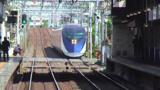 京成スカイライナー　お花茶屋駅を通過～